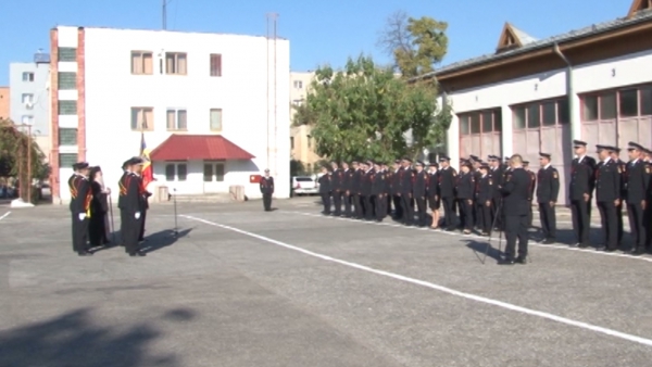 Depunerea jurământului militar la Inspectoratul pentru Situații de Urgență Drobeta Turnu Severin