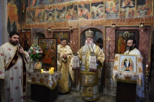 Slujire arhierească la Mănăstirea Strehaia în Duminica după Botezul Domnului