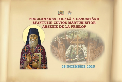 Preasfinţitul Părinte Nicodim va participa la proclamarea locală a canonizării Sfântului Cuvios Mărturisitor Arsenie de la Prislop