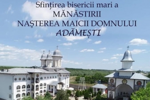 Preasfinţitul Nicodim va sluji pe 1 octombrie la sfințirea bisericii mari a Mănăstirii Adămești din Episcopia Alexandriei și Teleormanului.