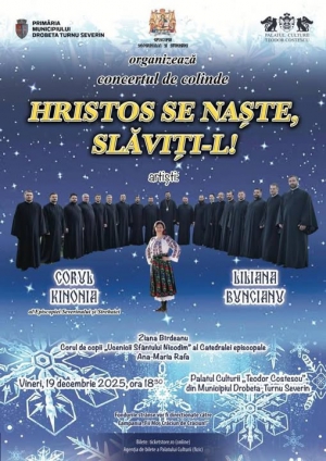 Corul Kinonia va concerta vineri seara la Severin pentru a vesti Naşterea Domnului