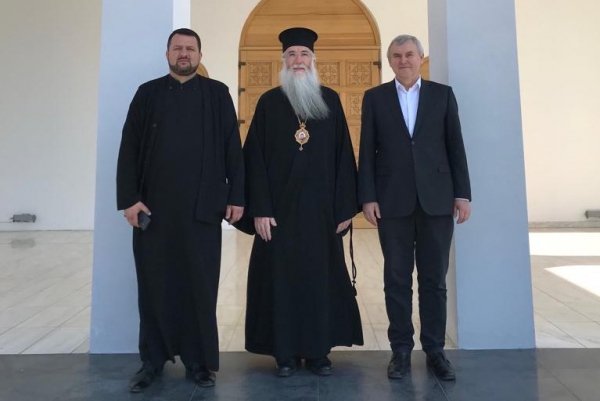 Ambasadorul Republicii Belarus a vizitat Episcopia Severinului şi Strehaiei