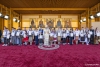 Grupul catehetic „Ucenicii Sfântului Ioan Gură de Aur” premiat de Patriarhul României, la hramul istoric al Catedralei Patriarhale din București