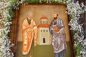 Sărbătoarea Sfinților Apostoli Petru și Pavel la Catedrala Episcopală din Deva