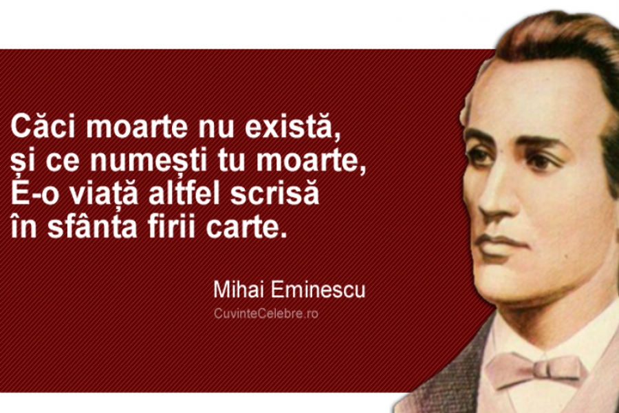 Manifestări culturale dedicate împlinirii a 132 de ani de la trecerea la Domnul a poetului Mihai Eminescu