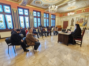 Preasfinţitul Nicodim s-a întâlnit cu presa mehedinţeană pentru mesajul pastoral de Crăciun