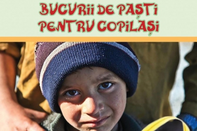 Asociaţia Anastasia derulează campania umanitară „Bucurii de Paști pentru Copilași” - 2024