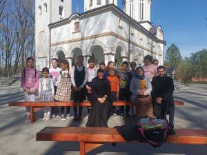 Activitate catehetică la Mănăstirea Maglavit în cadrul Anului omagial al pastorației familiei creștine și Anului comemorativ al sfintelor femei din calendar