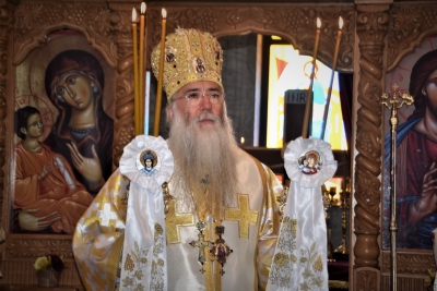 Preasfințitul Părinte Nicodim a slujit la Parohia Sfântul Andrei din Drobeta Turnu Severin