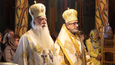 Slujire arhierească la Mănăstirea Sfânta Ana în zi de mare praznic