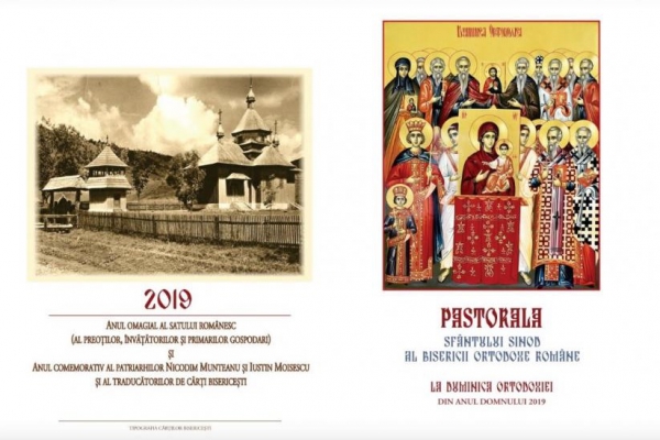 Pastorala Sfântului Sinod al Bisericii Ortodoxe Române la Duminica Ortodoxiei din anul Domnului 2019