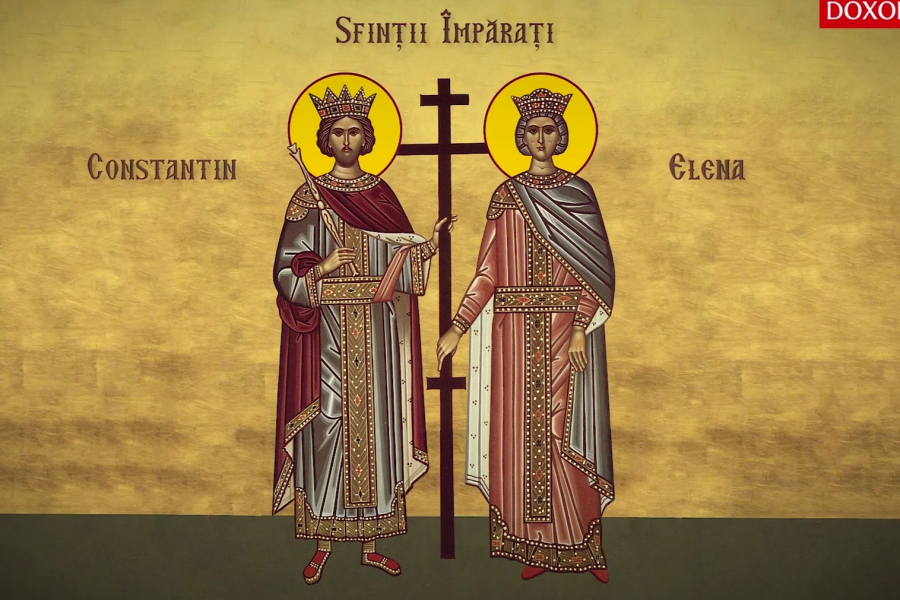 Praznicul Sfinţilor Împăraţi Constantin şi Elena - hramul bisericii de lemn a Mănăstirii Topolniţa
