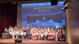 Tradiţie, emoţie şi trăiri duhovniceşti cu prilejul concertului de colinde susținut de corul bărbătesc „Kinonia” şi invitaţii speciali, pe scena Palatului Culturii